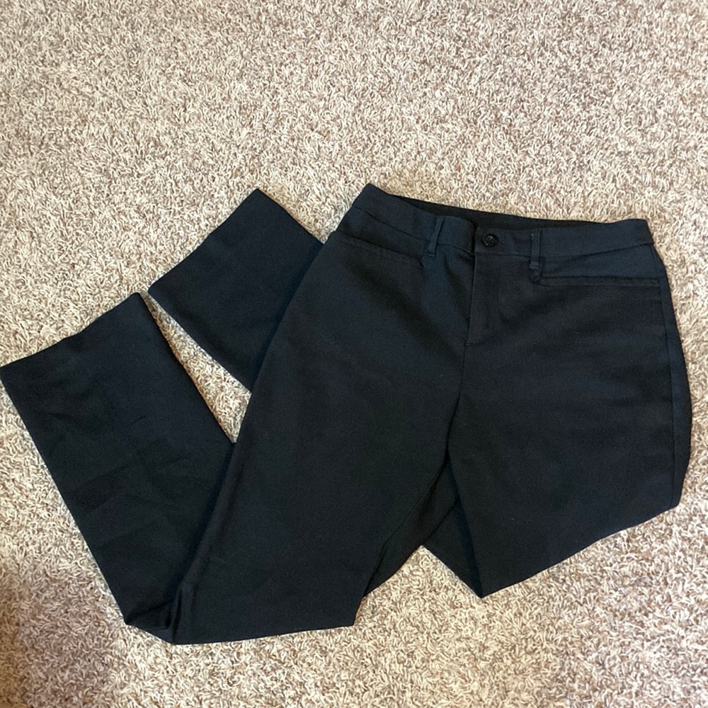 Christopher & Banks size 6 black dress pants